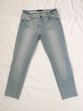  Marc Cain Jeans Light Blue Wash Straight Leg Ankle Jeans  29 x 27